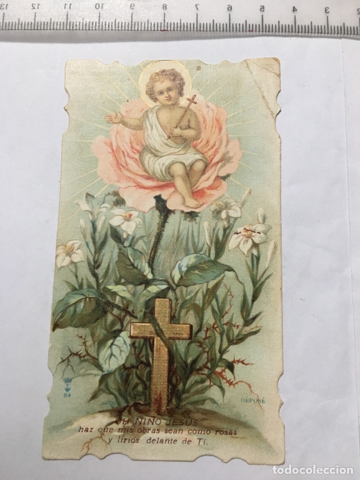 Otros art&iacute;culos de coleccionismo en papel: ESTAMPA RELIG. NI&Ntilde;O JES&Uacute;S REDENTOR. H. 1920?