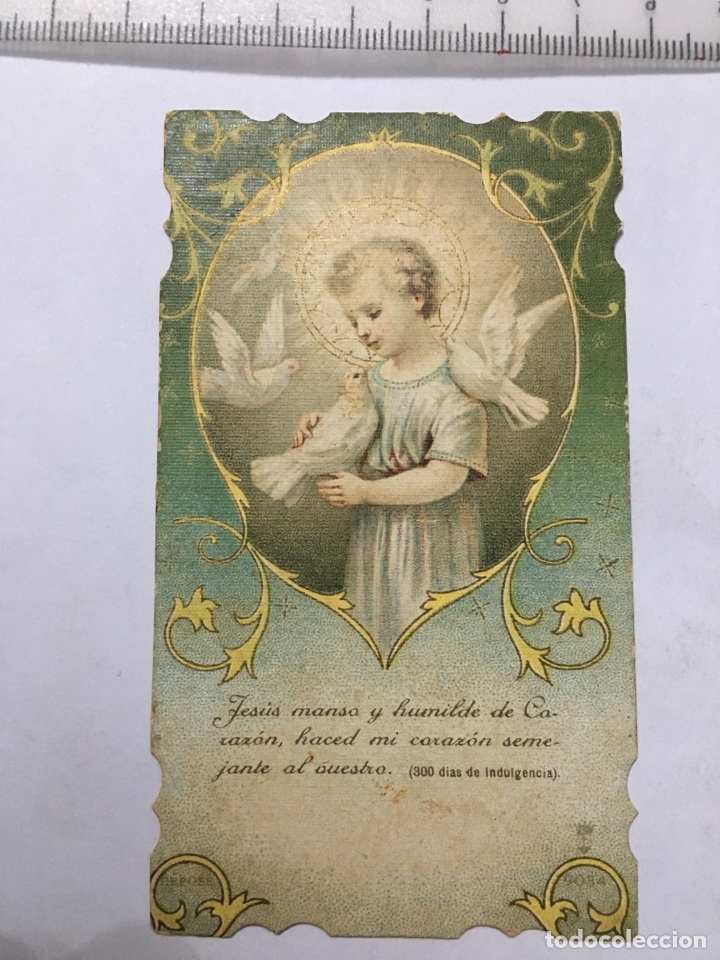 Otros art&iacute;culos de coleccionismo en papel: ESTAMPA RELIG. NI&Ntilde;O JES&Uacute;S. H. 1920