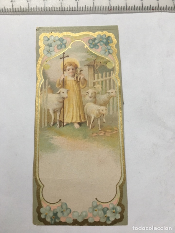 Otros art&iacute;culos de coleccionismo en papel: ESTAMPA RELIG. EL NI&Ntilde;O JES&Uacute;S DE BUEN PASTOR. H. 1920
