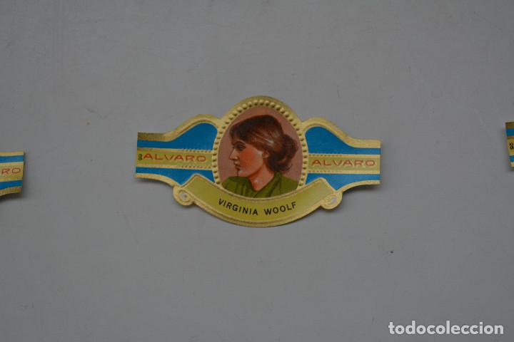 Otros Art&iacute;culos de Coleccionismo en Papel: VITOLA DE PURO ALVARO .SERIE MUJERES FAMOSAS EN LAS LETRAS.NUMERO 65 VIRGINIA WOOLF