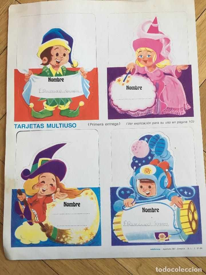 Otros Art&iacute;culos de Coleccionismo en Papel: 3 ANTIGUAS TARJETAS MULTIUSOS EDELVIVES 1984
