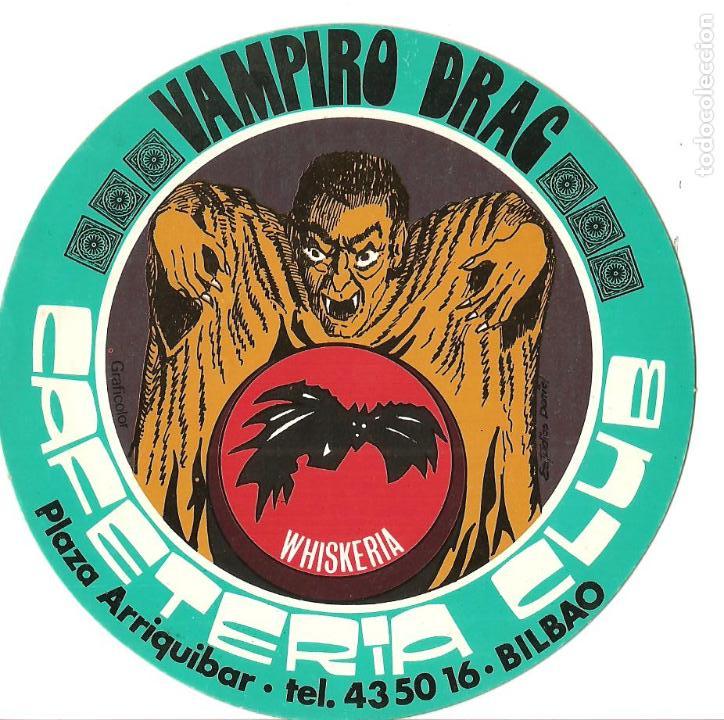 Otros art&iacute;culos de coleccionismo en papel: POSAVASOS-COASTERS, VAMPIRO DRAG, CAFETER&Iacute;A-CLUB, BILBAO, CART&Oacute;N,