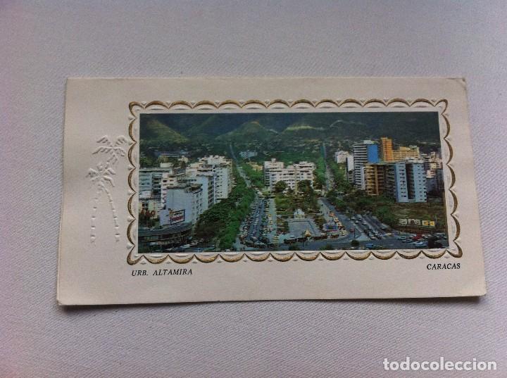 Collectionnisme Papier divers: TARJETA DE FELICITACI&Oacute;N NAVIDAD. ESCRITA DESDE CARACAS, VENEZUELA. URB. ALTAMIRA.
