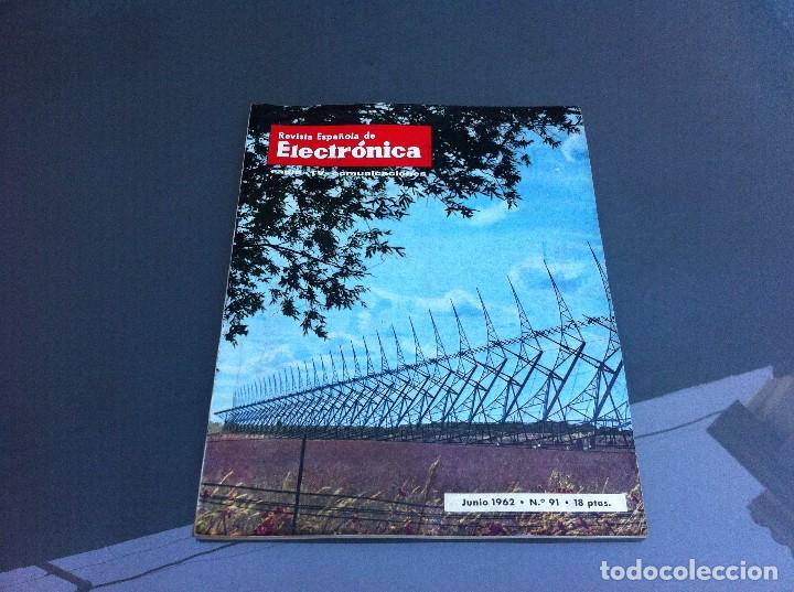 Paper Collecting Others: REVISTA ESPA&Ntilde;OLA DE ELECTR&Oacute;NICA (N&ordm; 91) 1962