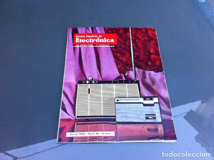 Paper Collecting Others: REVISTA ESPA&Ntilde;OLA DE ELECTR&Oacute;NICA (N&ordm; 86) 1962