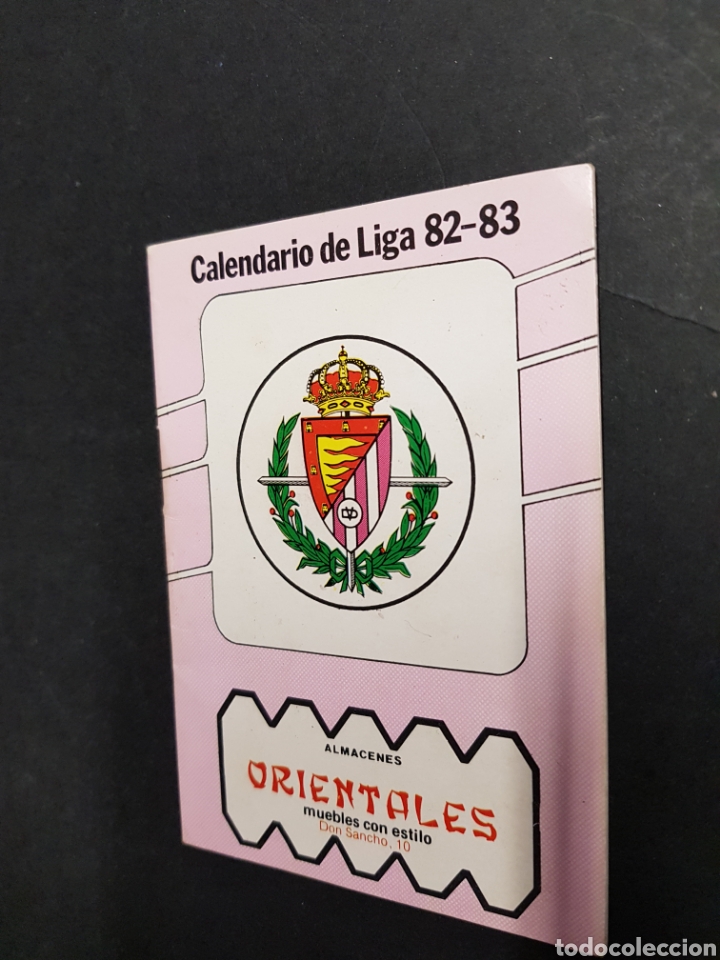 Collectionnisme Papier divers: calendario liga 82-83 - valladolid - tdkp7