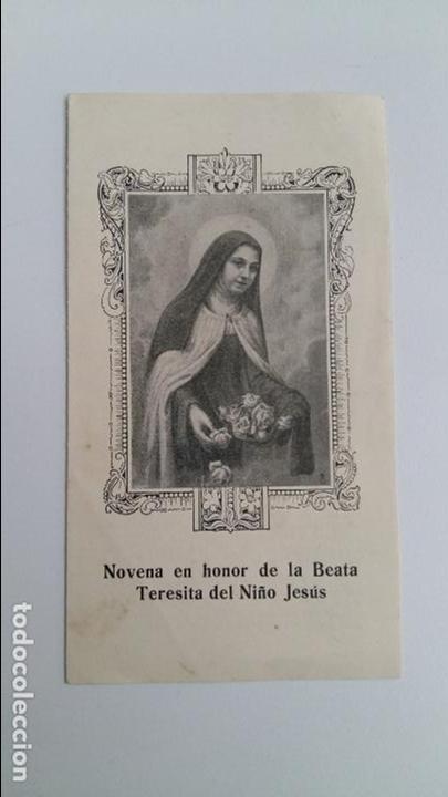 Otros art&iacute;culos de coleccionismo en papel: NOVENA EN HONOR DE LA BEATA TERESITA DEL NI&Ntilde;O JESUS