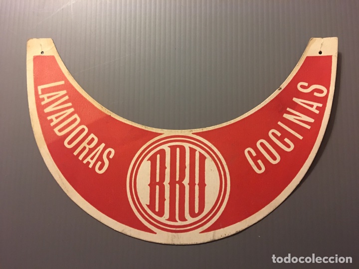 Otros art&iacute;culos de coleccionismo en papel: GORRA VISERA PUBLICIDAD LAVADORAS COCINAS BRU DE PAPEL