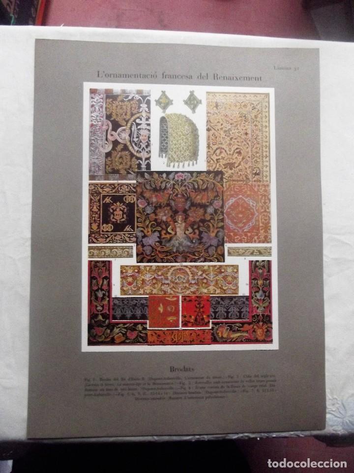 Otros Art&iacute;culos de Coleccionismo en Papel: L&acute;ORNAMENTACIO FRANCESA DE RENAIXEMENT / BRODATS  LAMINA N&ordm; 32