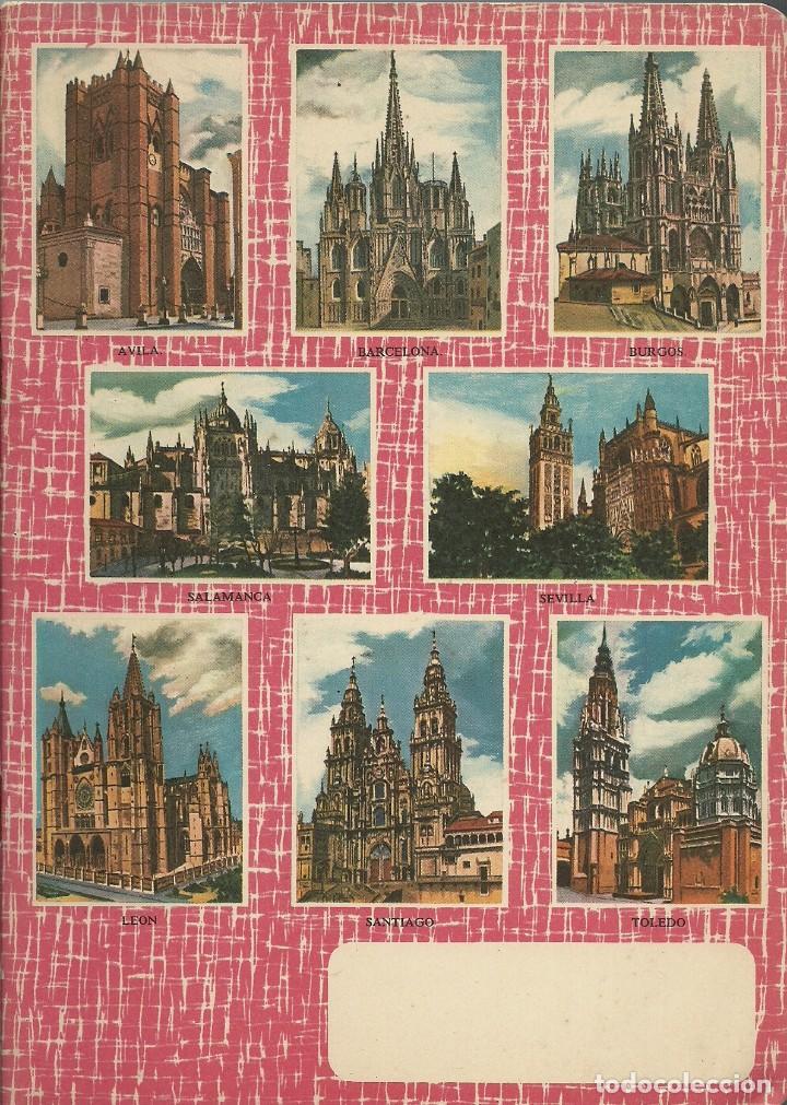 Otros art&iacute;culos de coleccionismo en papel: LIBRETA COLEGIO CATEDRALES DE ESPA&Ntilde;A - 1960