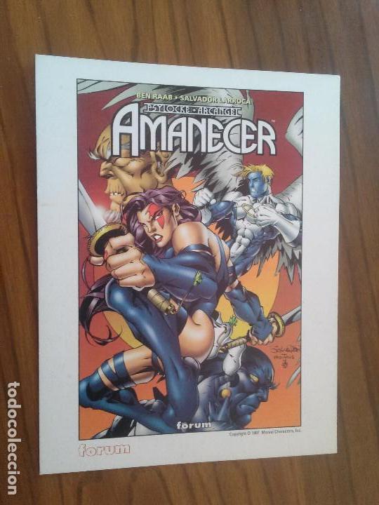 Sammelleidenschaft Andere Papierartikel: TARJETA. AMANECER. LARROCA.  PEQUE&Ntilde;O TEXTO DETR&Aacute;S. COMICS FORUM. UNA CARA. BUEN ESTADO. RARO
