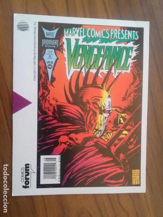 Sammelleidenschaft Andere Papierartikel: TARJETA. VENGEANCE. MARVEL COMICS FORUM. UNA CARA. BUEN ESTADO. RARO