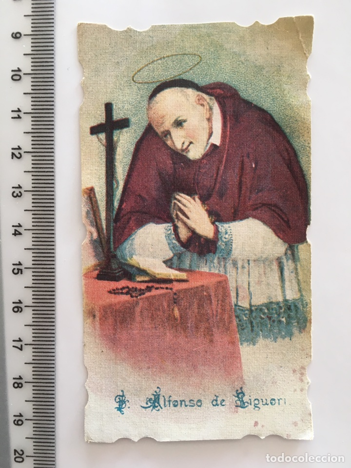 Otros Art&iacute;culos de Coleccionismo en Papel: ESTAMPA RELIGIOSA. S. ALFONSO DE LIGUORI. H.1925?