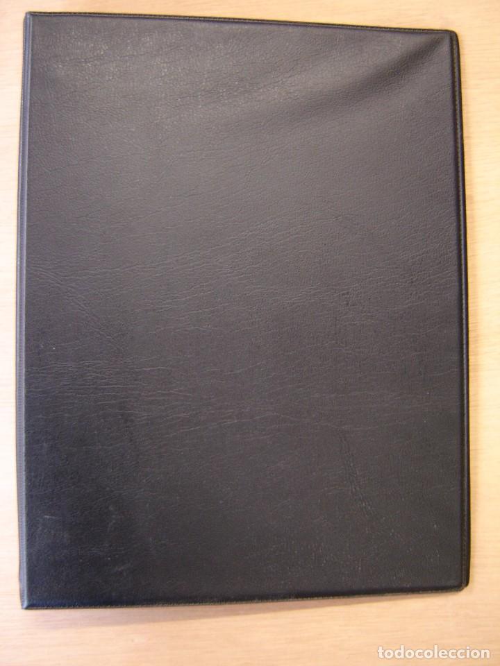 Otros Art&iacute;culos de Coleccionismo en Papel: carpeta clasificadora cuatro anillas - Tama&ntilde;o cuartilla