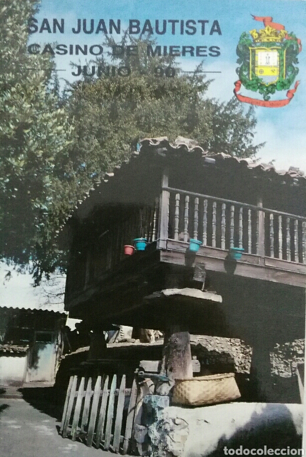 Sammelleidenschaft Andere Papierartikel: &Aacute;lbum de fiestas San Juan Bautista Casino de Mieres 1990