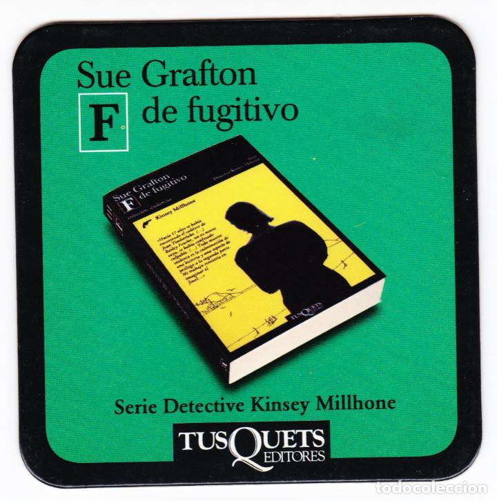 Otros Art&iacute;culos de Coleccionismo en Papel: POSAVASO SERIE DETECTIVE KINSEY MILLHONE. SUE GRAFTON EDIT.TUSQUETS