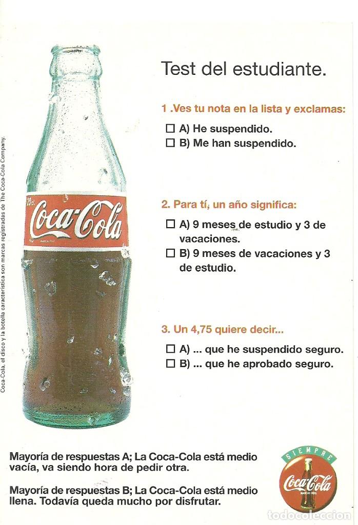 Otros Art&iacute;culos de Coleccionismo en Papel: POSTAL COCA COLA