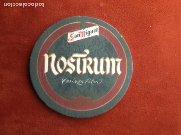 Otros Art&iacute;culos de Coleccionismo en Papel: POSAVASOS CERVEZA NOSTRUM SAN MIGUEL...ENVIO INCLUIDO EN EL PRECIO.