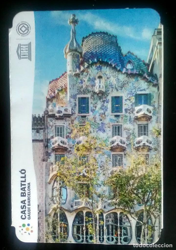 Otros art&iacute;culos de coleccionismo en papel: TICKET ENTRADA CASA BATLL&Oacute; GAUDI BARCELONA. 2017