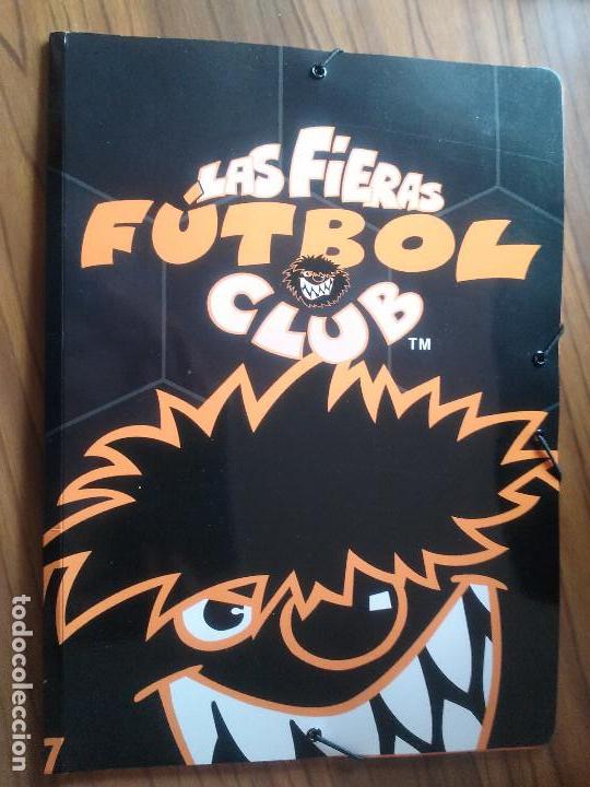 Sammelleidenschaft Andere Papierartikel: LAS FIERAS FUTBOL CLUB. CARPETA DE GOMAS. BUEN ESTADO. RARO