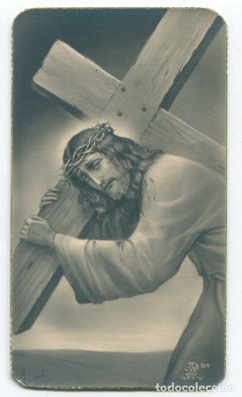 Otros Art&iacute;culos de Coleccionismo en Papel: antigua estampa religiosa de nuestro se&ntilde;or jesucristo