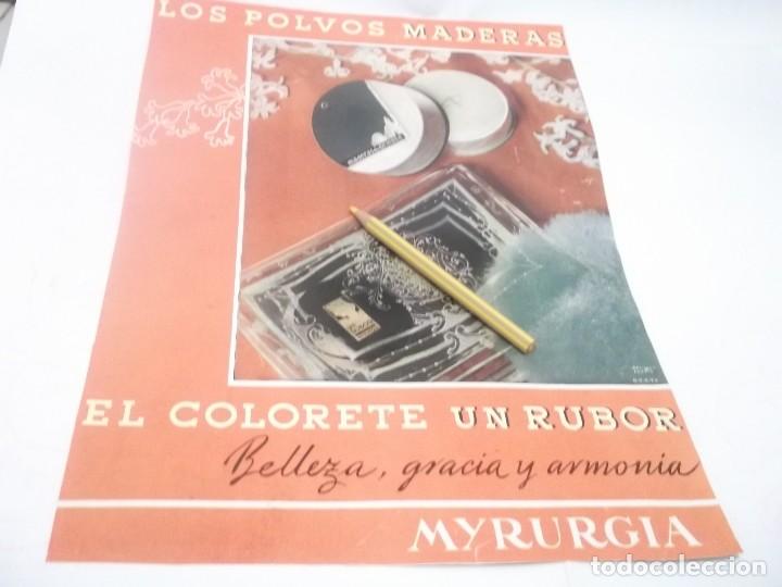 Otros Art&iacute;culos de Coleccionismo en Papel: RECORTE PUBLICIDAD A&Ntilde;OS 50/60 - MADERAS DE ORIENTE - MYRURGIA