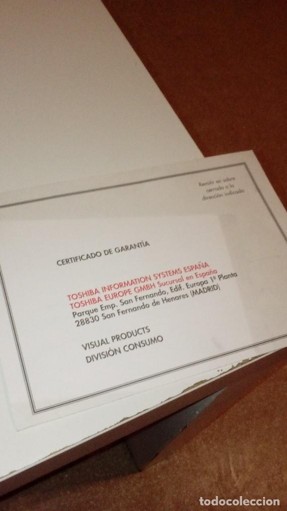 Outros artigos de papel: C-270318 CERTIFICADO DE GARANTIA TOSHIBA