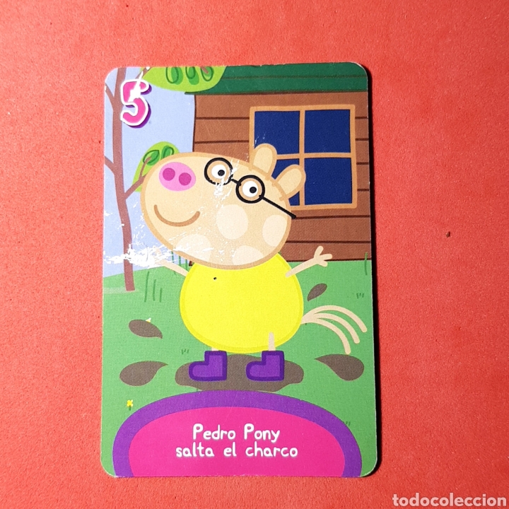 Otros art&iacute;culos de coleccionismo en papel: Carta ABD 2003 PEPPA PIG - PEDRO PONY SALTA EL CHARCO
