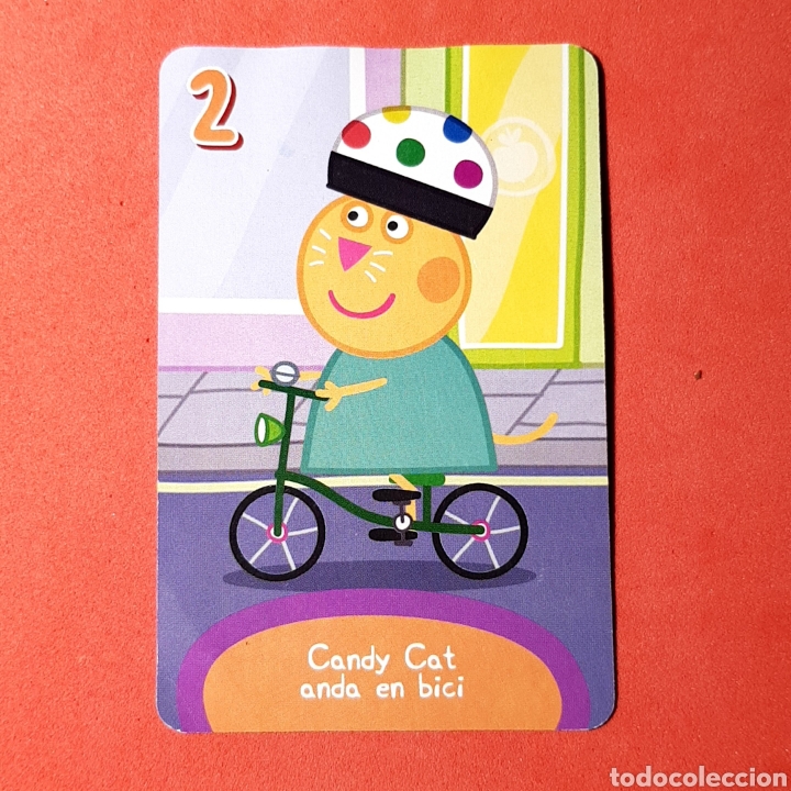 Otros Art&iacute;culos de Coleccionismo en Papel: Carta ABD 2003 PEPPA PIG - CANDY CAT ANDA EN BICI