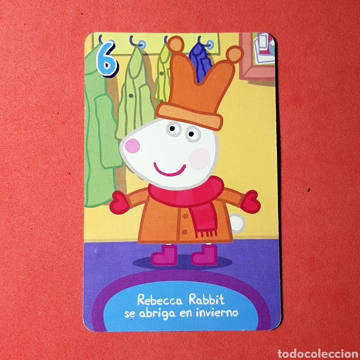 Otros art&iacute;culos de coleccionismo en papel: Carta ABD 2003 PEPPA PIG - REBECA RABBIT SE ABRIGA EN INVIERNO