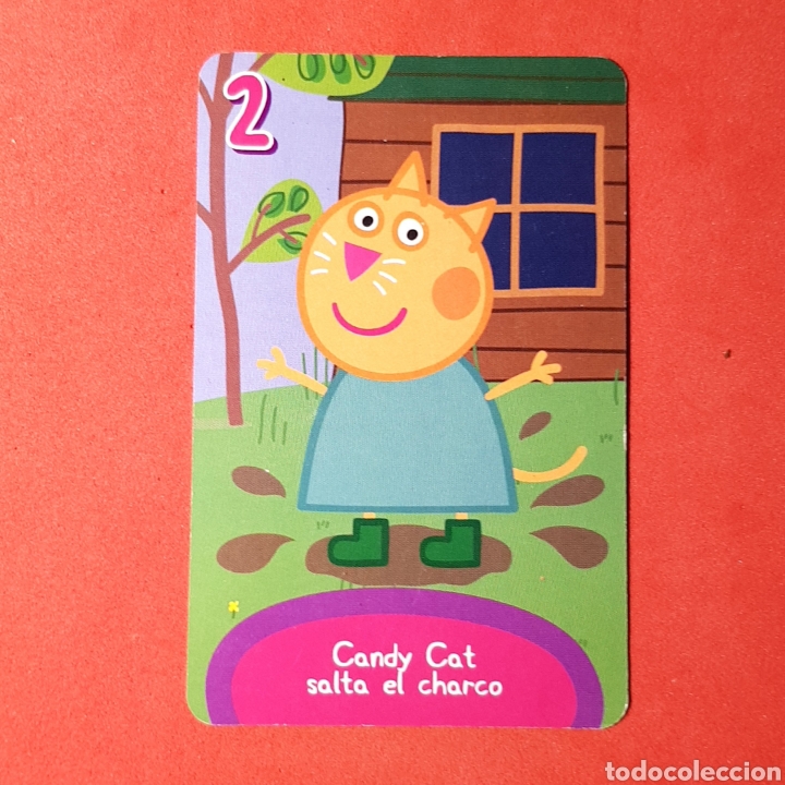 Otros Art&iacute;culos de Coleccionismo en Papel: Carta ABD 2003 PEPPA PIG - CANDY CAT SALTA EL CHARCO