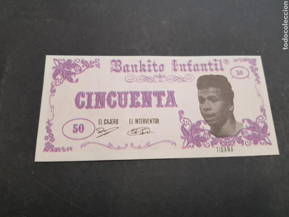 Sammelleidenschaft Andere Papierartikel: BILLETE BANKITO INFANTIL. 50. CINCUENTA. tigana. TDKP1