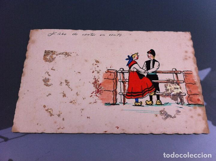 Outros artigos de papel: TARJETA TAMA&Ntilde;O POSTAL (TRAJE REGIONAL GALLEGO) EICHE DE CONTAR UN CONTO...