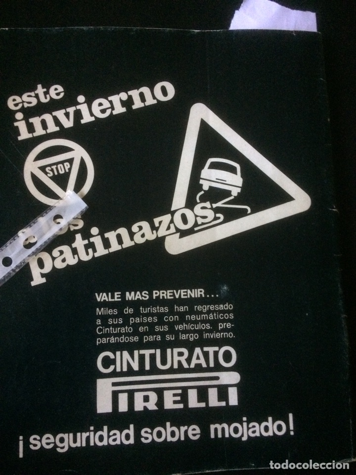 Paper Collecting Others: Publicidad Neum&aacute;ticos pirelli de 1967
