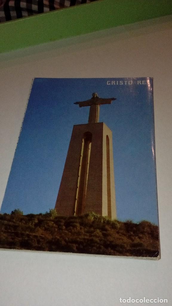 Collectionnisme Papier divers: 9c-cd05 POSTAL LISBOA PORTUGAL FORMATO LIBRILLO CRISTO REI ETC