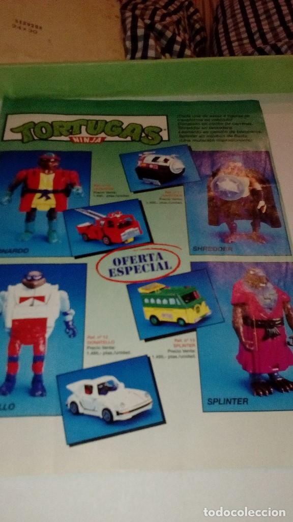 Collectionnisme Papier divers: cd-6489 hoja panini tortugas ninja