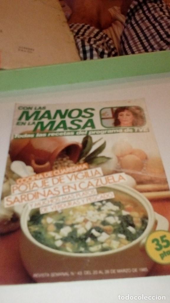 Collectionnisme Papier divers: cd-6489 REVISTA CON LAS MANOS EN LA MASA N&ordm; 43