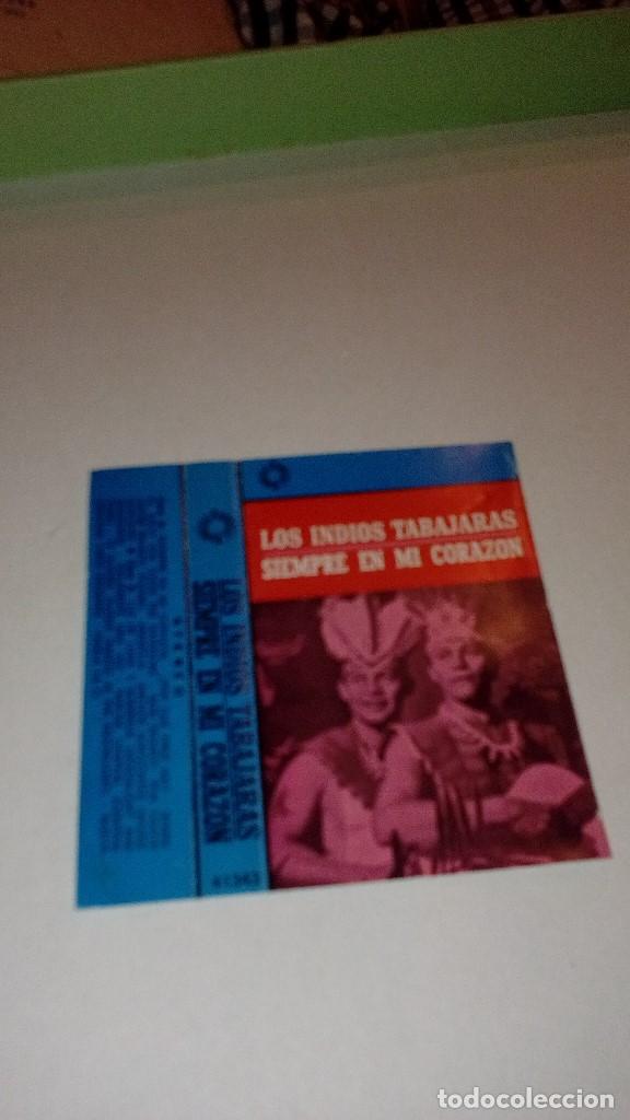 Collectionnisme Papier divers: cd-6489 CARATULA DE CASETE LOS INDIOS TABAJARAS SIEMPRE EN MI CORAZON