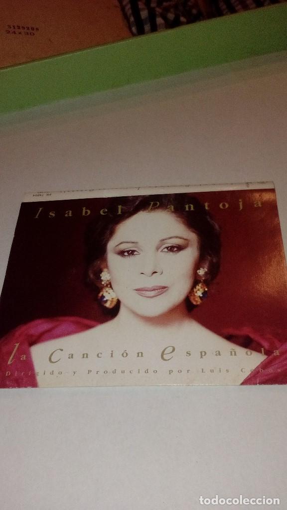 Otros Art&iacute;culos de Coleccionismo en Papel: cd-6489 CARATULA DE CASETE ISABEL PANTOJA LA CANCION ESPA&Ntilde;OLA