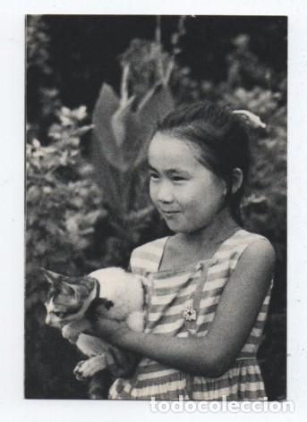 Altri oggetti di carta: (ALB-TC-23) RECUERDO DONACION BAUTISMO NI&Ntilde;OS INFIELES 1966H. FOURNIER