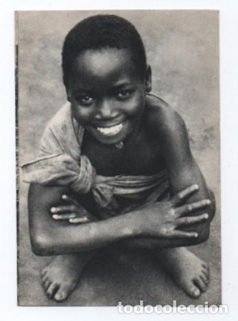 Altri oggetti di carta: (ALB-TC-23) RECUERDO DONACION BAUTISMO NI&Ntilde;OS INFIELES 1966H. FOURNIER