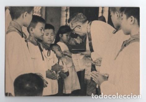 Otros art&iacute;culos de coleccionismo en papel: (ALB-TC-23) RECUERDO DONACION BAUTISMO NI&Ntilde;OS INFIELES 1958 H. FOURNIER