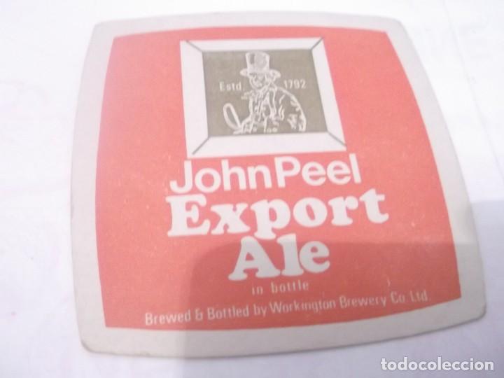 Sammelleidenschaft Andere Papierartikel: POSAVASO CERVEZA JOHN PEEL  EXPORT ALE ( RARO )