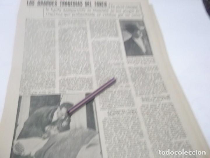Otros Art&iacute;culos de Coleccionismo en Papel: RECORTE PUBLICIDAD A&Ntilde;OS 50/60 - TOROS LAS GRANDES TRAGEDIAS DEL TOREO .MANOLETE,JOSELITO ,GITANITO D