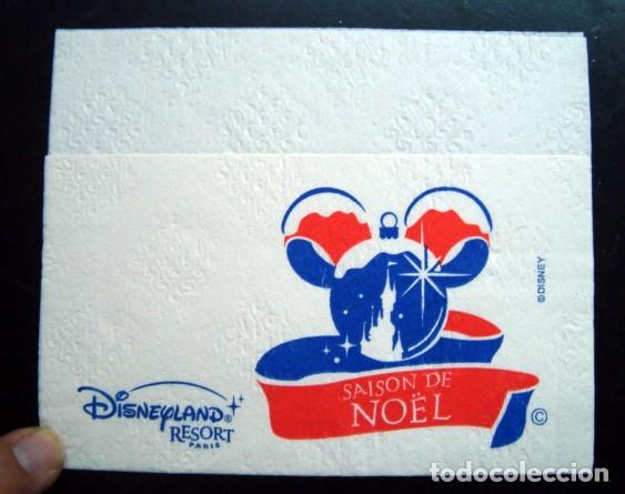Otros art&iacute;culos de coleccionismo en papel: servilleta papel parque disneyland resort paris, disney - navidad - saison de no&euml;l
