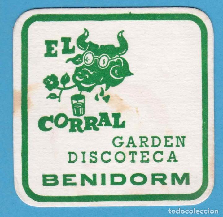 Sammelleidenschaft Andere Papierartikel: EL CORRAL GARDEN DISCOTECA. BENIDORM. POSAVASOS