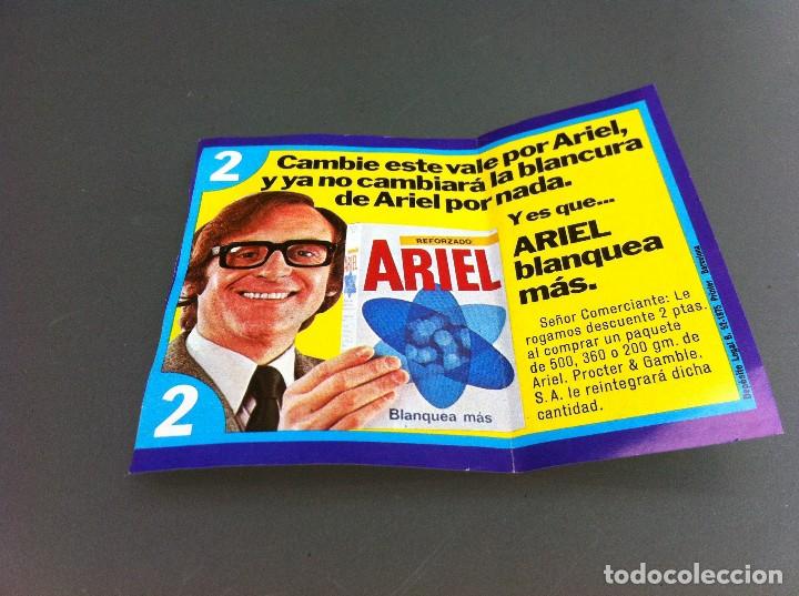 Collectionnisme Papier divers: VALE DE ARIEL. DETERGENTE. MEDIDAS: 10 x 8,5cm
