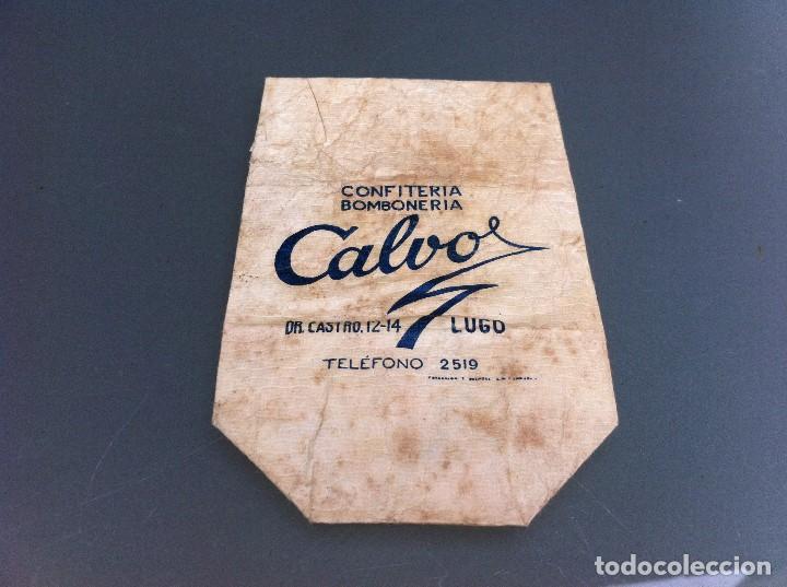 Otros Art&iacute;culos de Coleccionismo en Papel: CONFITERIA - BOMBONERIA CALVO. LUGO. TEL&Eacute;FONO 2519