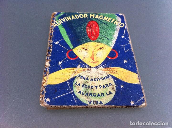 Collectionnisme Papier divers: ADIVINADOR MAGN&Eacute;TICO, PARA ADIVINAR LA EDAD Y PARA ALARGAR LA VIDA.