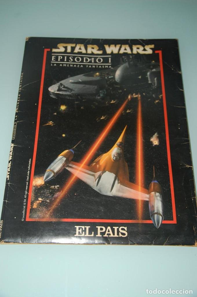Otros art&iacute;culos de coleccionismo en papel: COLECCION STAR WARS LA AMENAZA EL PAIS COMPLETA ANTIGUA DIFICIL DE ENCONTRAR MUY BUEN ESTADO